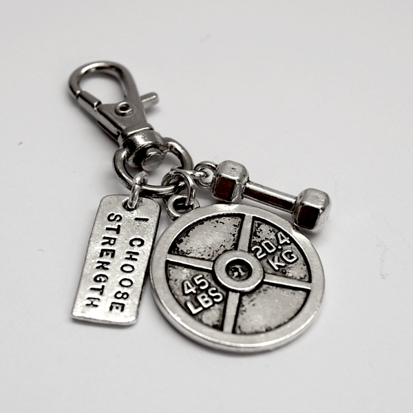 I Will | Silver keyring
