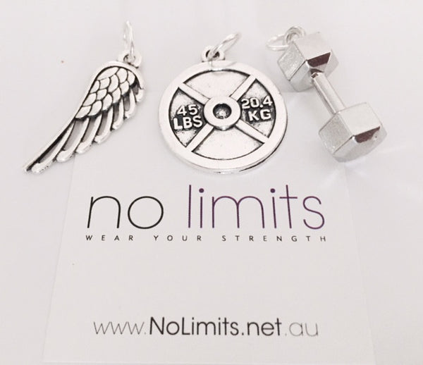 No Limits large charms
